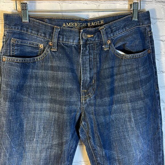 American Eagle Original Boot Men’s Jeans size 31x32 Denim Bootcut - Picture 2 of 11